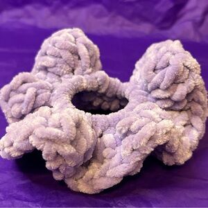 Plush Lavender Hair Scrunchie NWOT